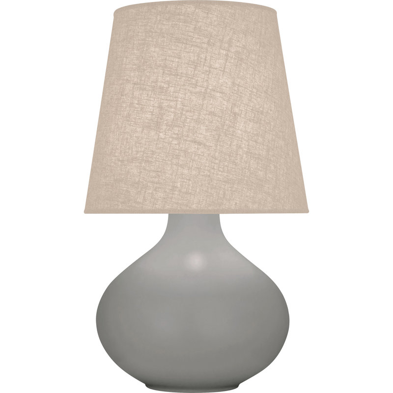 June Accent Lamp, Buff, 30.75" H x 15.75" W x 15.75" D, Matte Smokey Taupe