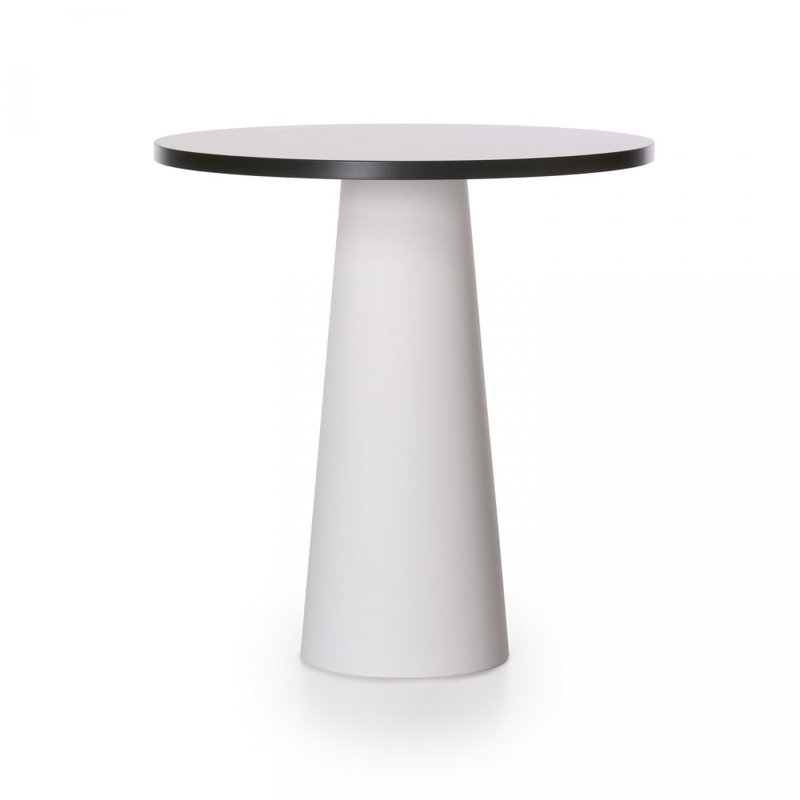 Container Round Dining Table, White