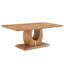 Table basse moderne et luxueuse en panneau de fibres à densité moyenne