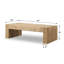 Table basse Seaside Slab 60 x 30