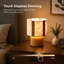 Ensemble de 2 petites lampes de table sans fil avec batterie rechargeable et commande tactile