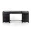 Shadow Box Glass Executive Desk