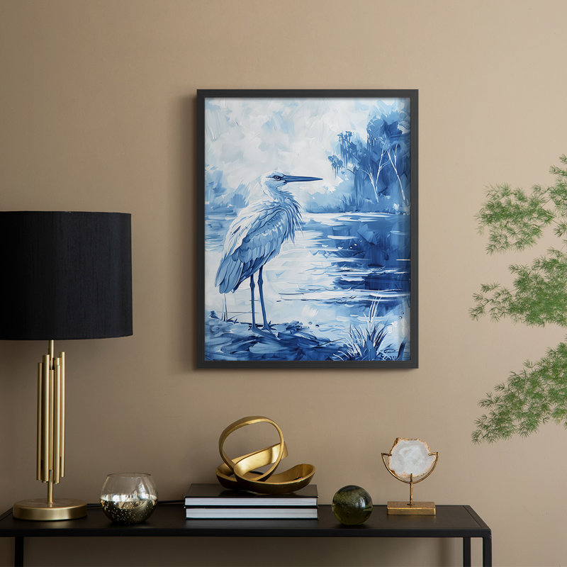 ANIMALS Series XCIX - reproduction encadrée de qualité supérieure - prête à être accrochée - aucun clou requis