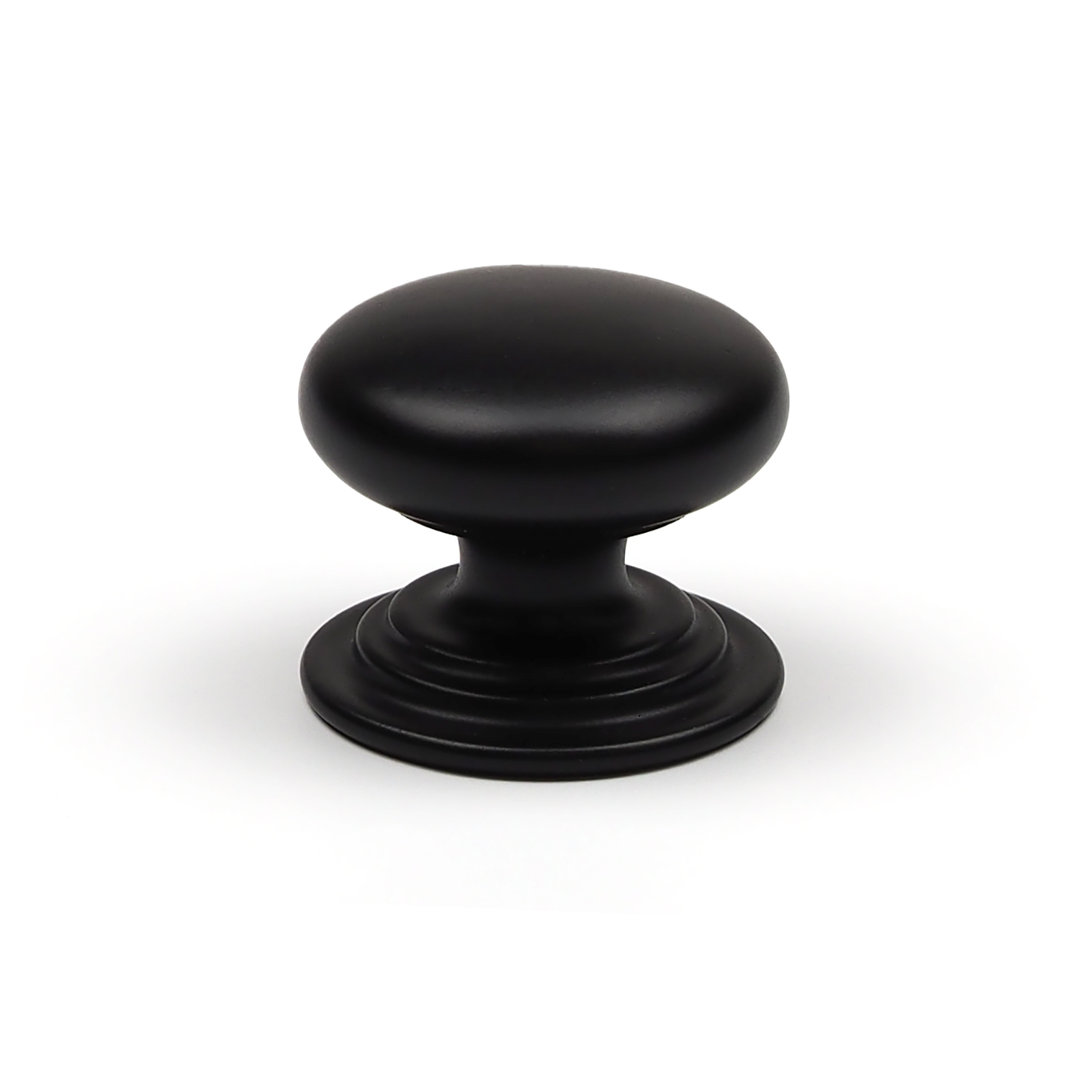 - 25mm Matt Black Cabinet Knob Kitchen Cupboard Door Drawer Pull Handle Wardrobe Furniture - Image 3
