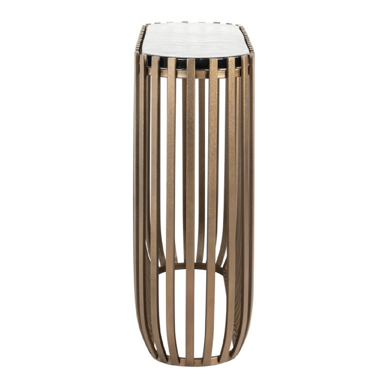 Volante 42'' W Glass Console Table
