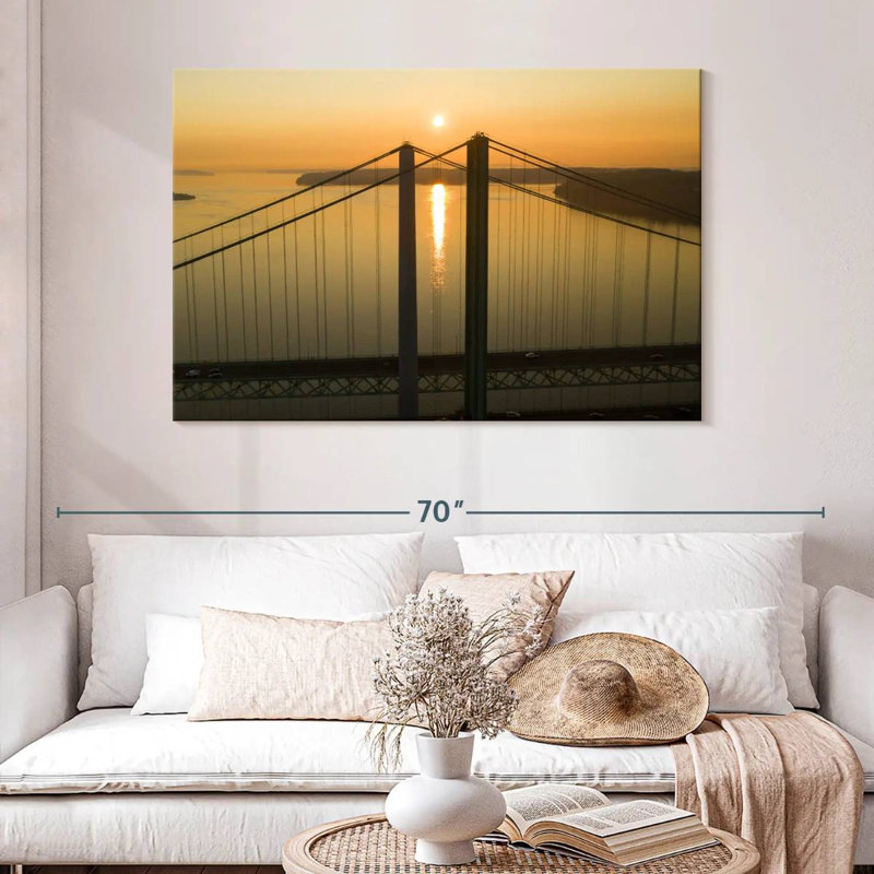 Lilie Puget Sound Bridge, 32" H x 48" W