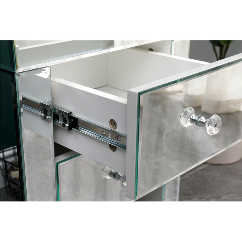 Louroukina 40cm W Bedside Table