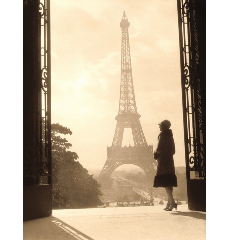 Eiffel Tower, 18" H x 14" W
