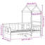 Day Bed With Roof Without Mattress Solid Wood-297799023