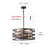 6-Light Dimmable Pendant Light