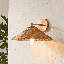 Applique murale 1 lumière Meridian en noir mat-1864773901