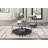 2pc Modern Occasional Table Set Coffee Table