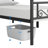 Graceful Scroll Platform Bed with Multiple Size and Color-2086413079-2103365496