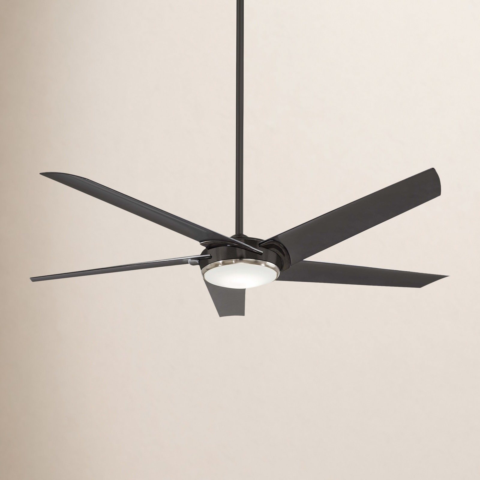 Raptor 60" Ceiling Fan with LED Light Kit, Gun Metal