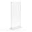 4 x 9" Inside Magnet Dims Clear Picture Frame Acrylic Photo Frame Frame Sign Holder Magnetic Table