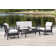 4 - Person Patio Conversation Sets with Cushions