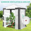 Serre de jardin portative 6 x 4 pi-116982925