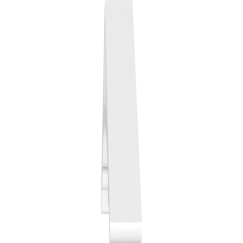 Pignon en PVC de qualité architecturale Legacy, H 7,5 po x l 36 po x P 1 po, 5 / 12