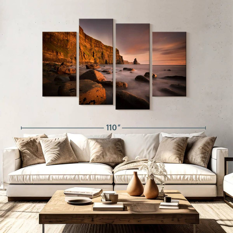 Keesha Misty Moher Cliffs, 54" H x 84" W