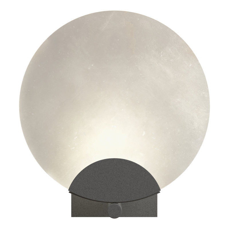 Applique murale en acier Callisto, Fer naturel