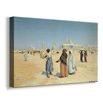 Scene from Cairo-Hans Andersen Brendekilde-Gallery Wrapped Canvas-c. 1889–1890