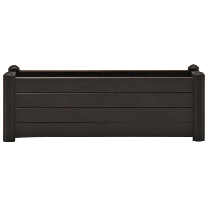 Pot à fleurs surélevé pour jardin, Anthracite