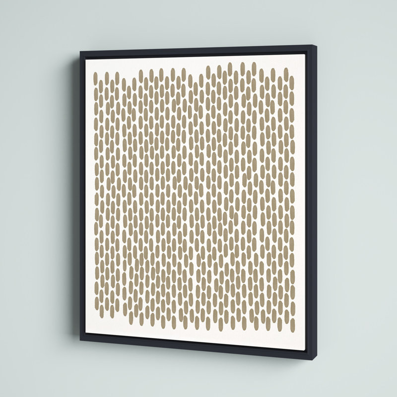 «Alvaro Abstract Neutral CLXII» par ChiChi Decor - impression d'art graphique, H 32 po x l 26 po x P 2,5 po