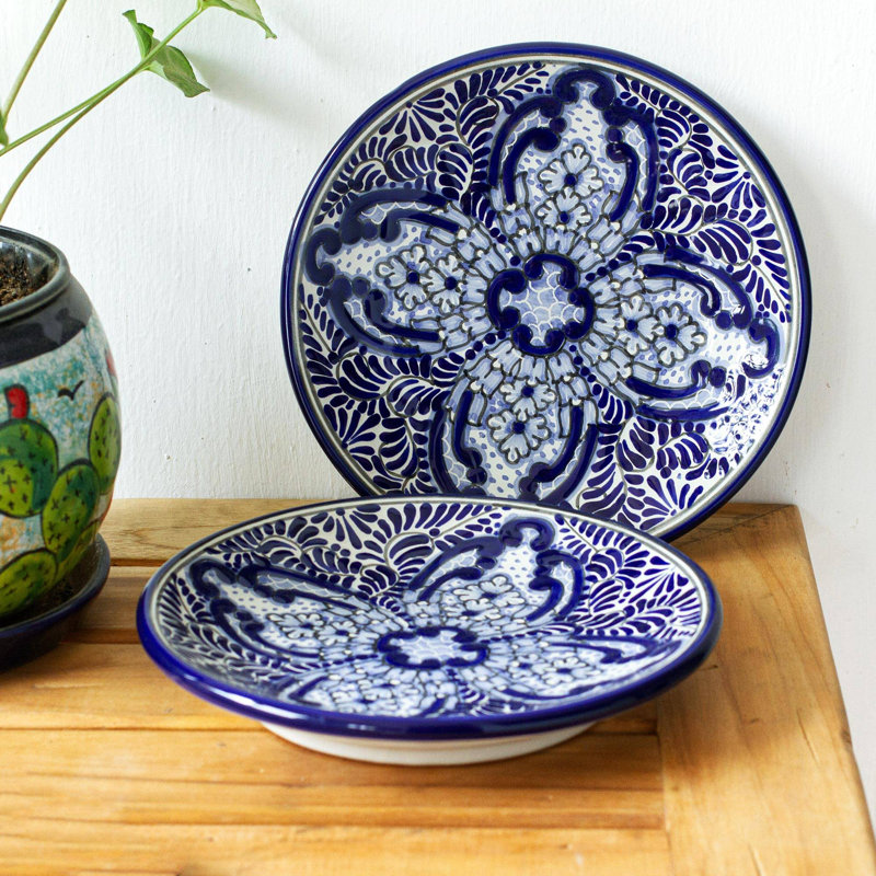Assiette creuse kaléidoscope Canora Grey Puebla