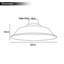 Grasonville 10cm H Metal Bowl Lamp Shade ( Uno )-1795232935