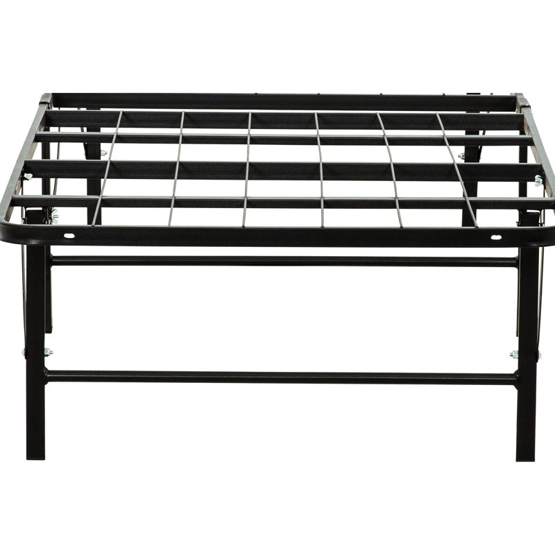 Mattress Foundation, Metal Construction For A Serene Bedroom Bed Frame , Ample Storage Space And Design, Twin XL 