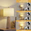 Ensemble de 2 lampes de table de chevet 26,5 po Boho