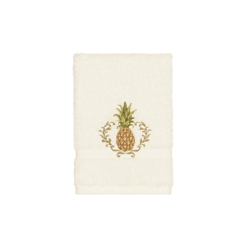 Serviette de bain en coton Welcome, Crème, Gant de toilette - paquet de 1