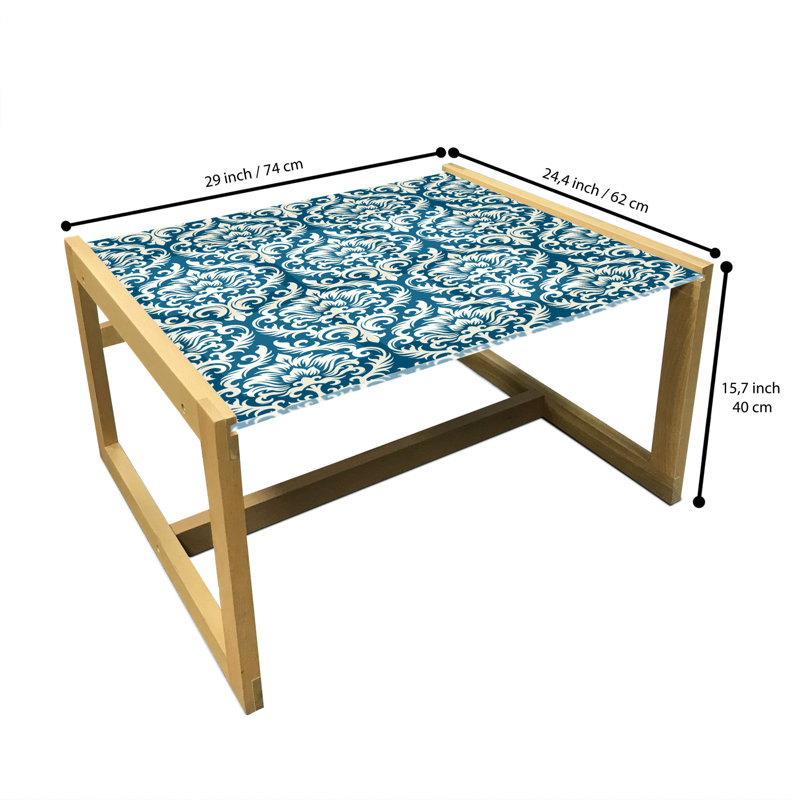 Jakayle Sled Coffee Table, 40cm H x 74cm W x 62cm D