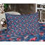 Drap-housse et coussin décoratif Ambesonne Cars, bleu marine, rouge, noir-106799403