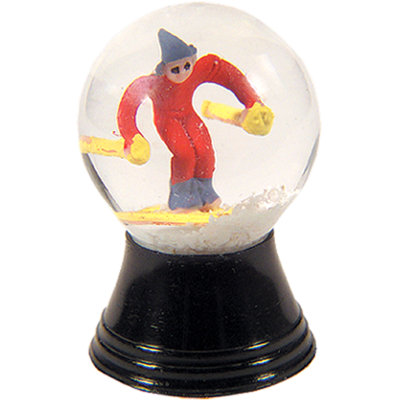 Globe à neige skieur mini
