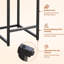 Counter Stool with Metal Frame-96952464