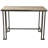Vandervoort Bamboo Rectangular Solid Wood Top with Steel Base Dining Table-1552892104