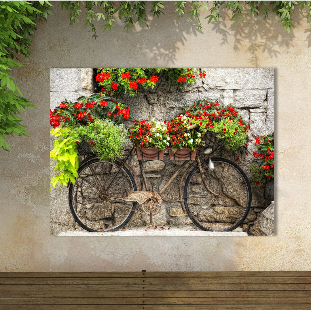 All-Weather Canvas Transportation Wall Decor Fleur De Lis Living