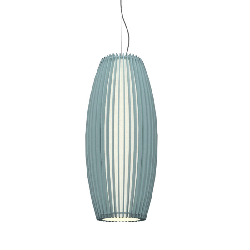 Stecche Di Legno 1 - Light Pendant, 27.3" H x 12.09" W x 12.09" D, American Walnut