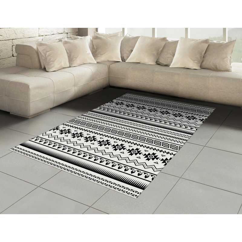 Yesenia Hand Woven Area Rug, Rectangle 120 x 180cm