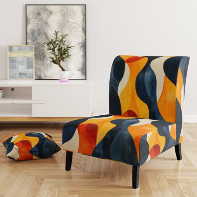 Fauteuil de chambre Abstract Midcentury