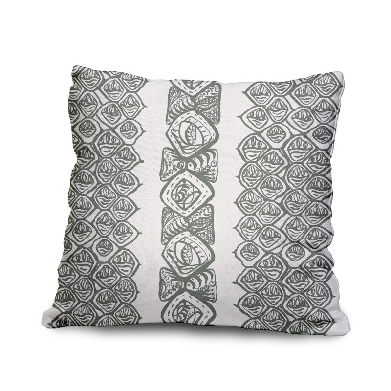 Housse et insert rectangulaires en coton, Vert foncé, 20 po X 20 po
