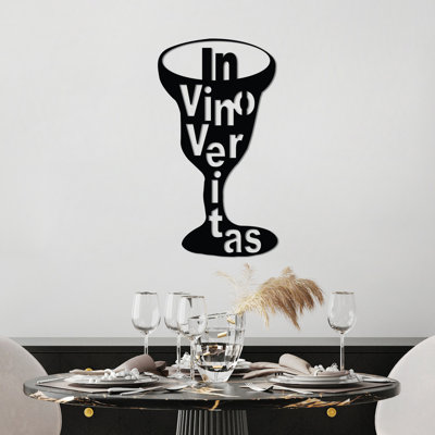 Stylish Black Metal Wall Accessory, 11.8 x 23.6 inches | 100% Metal Construction, Thickness: 0.06 inches | Lightweight at 1.4 lbs | Perfect Decorative Piece for Home or Office, Durable and Elegant Design