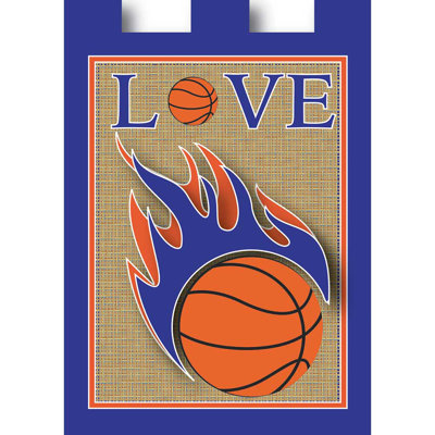 Capriles Double Sided 18'' H x 13'' W Polyester Garden Flag