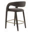 Tabouret de comptoir rembourré Arshaluys-512497241