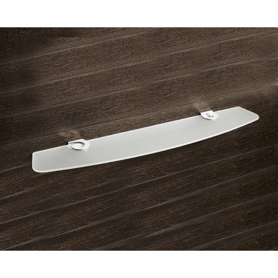 Tablette murale l 23,6 po Sissi, Chrome