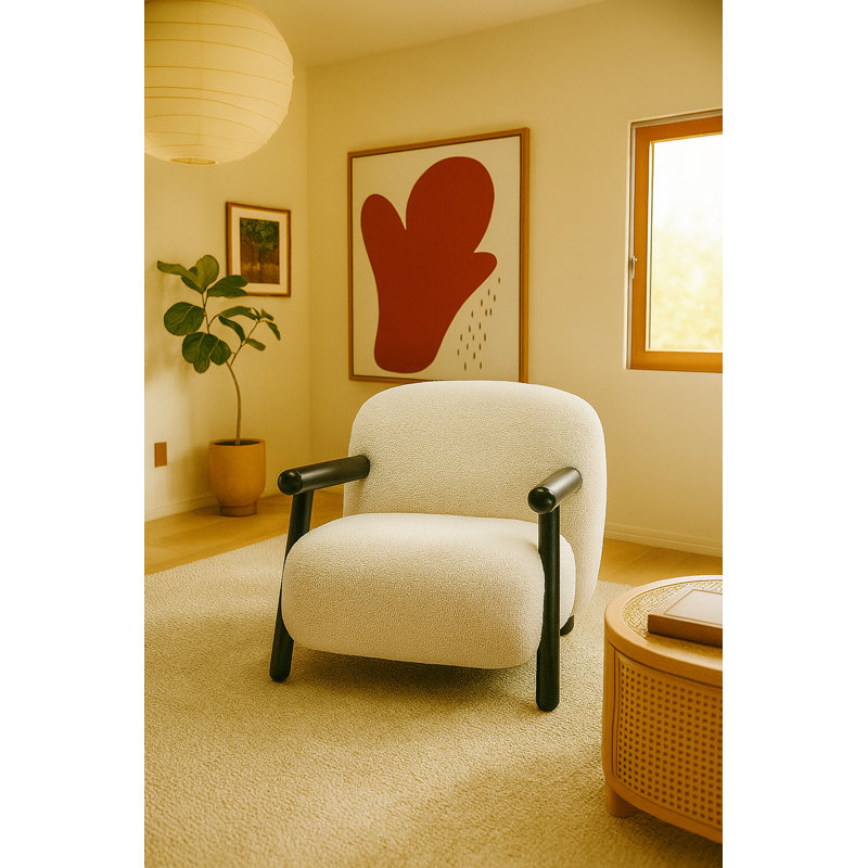 Chaise avec accoudoirs 36 po Bold