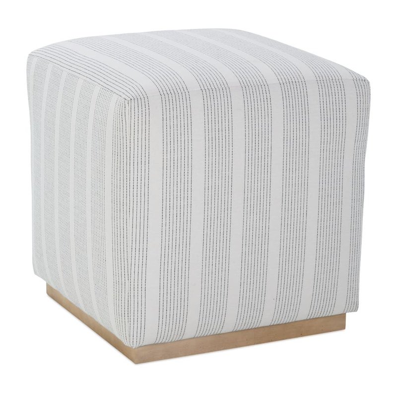 Repose-pieds Dena, Raisin 100% polyester, Caroube