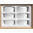 Furmaware  8 oz White Ceramic Round Ramekins