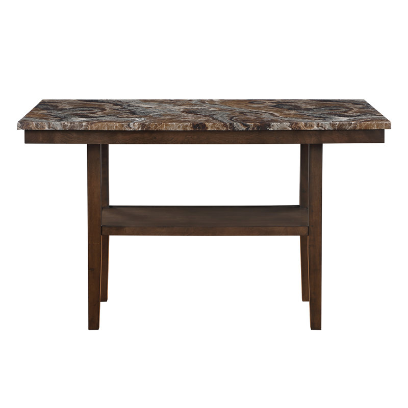 Table de bar brune D4355